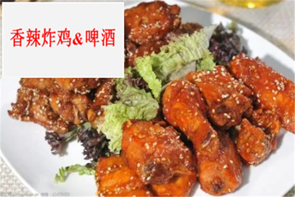 香辣炸雞&啤酒
