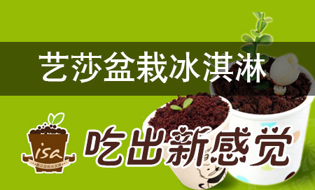 藝莎盆栽冰淇淋
