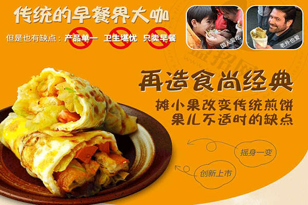 攤小果煎餅果加盟