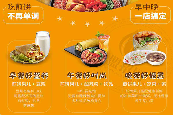 攤小果煎餅果加盟