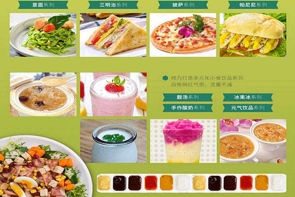 兩分半輕食餐廳的加盟