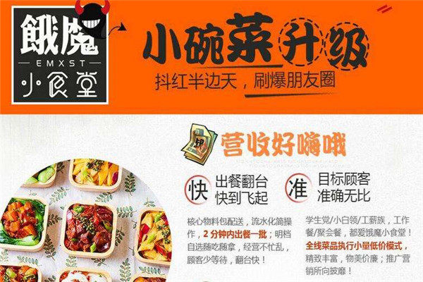 餓魔小食堂加盟費多少