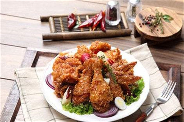 濟(jì)南傻子炸雞配方