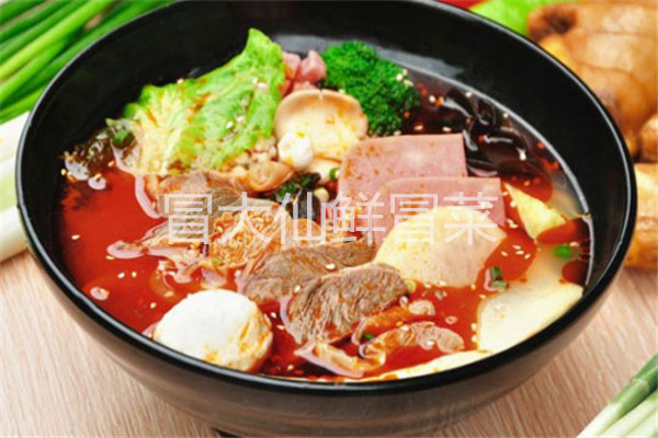 冒大仙冒菜加盟費