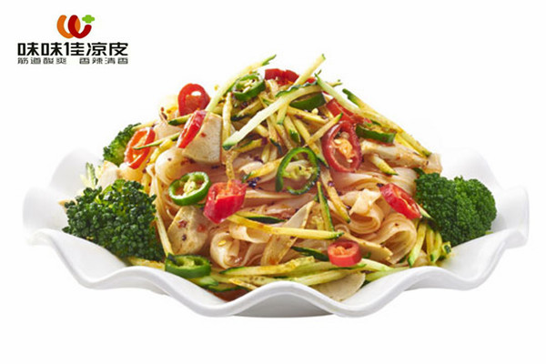 味味佳涼皮加盟費多少錢