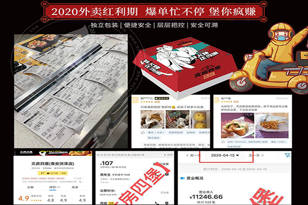 文房四堡火烤漢堡加盟