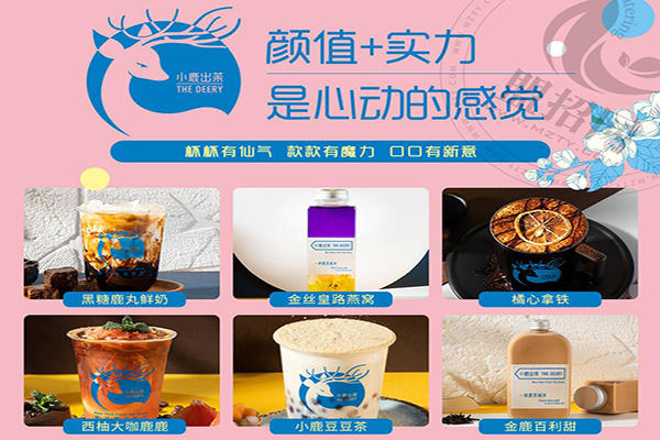 小鹿出茉鮮飲加盟
