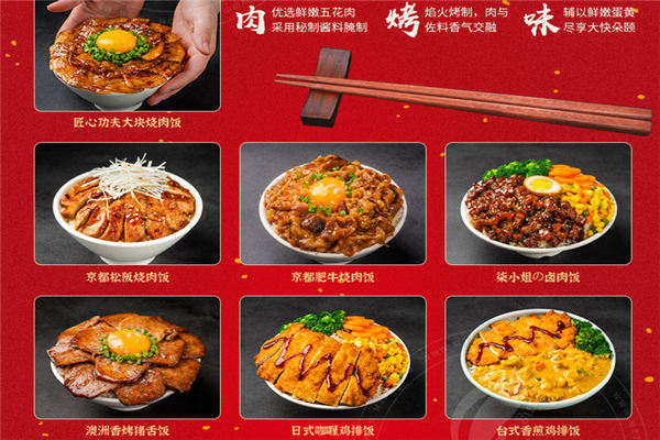 蓋世一番燒肉飯加盟