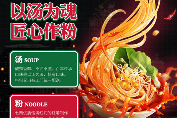 昌友記酸辣粉加盟