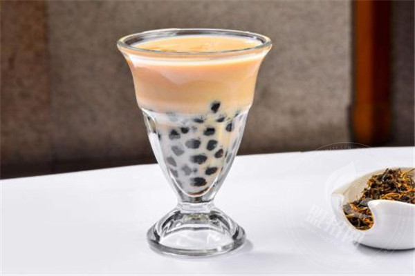 奶茶燒仙草飲品