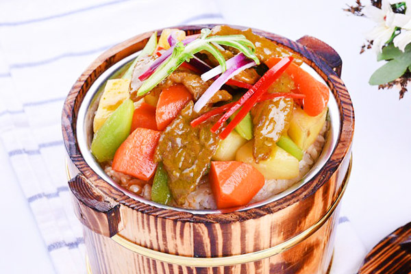 一度食控木桶飯