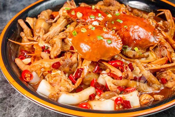 多嘴肉蟹煲好吃么