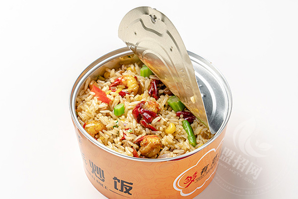 炒飯很嗨易拉罐茶油炒飯全國有多少加盟商